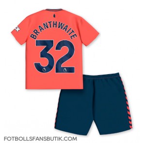 Everton Jarrad Branthwaite #32 Replika Bortatröja Barn 2023-24 Kortärmad (+ Korta byxor)